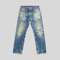 Vintage wash denim