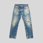 Vintage wash denim