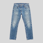 Faded vintage denim
