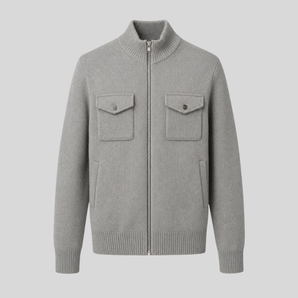 Structured wool jacket