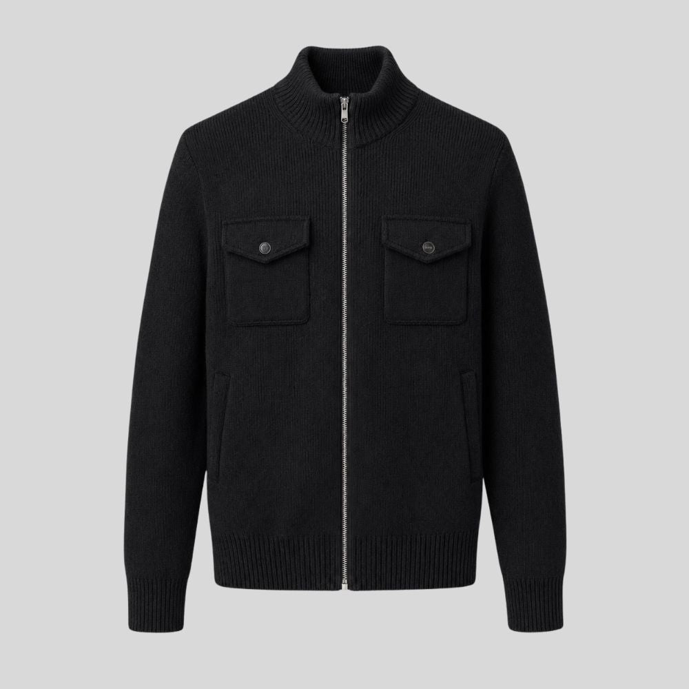 Structured wool jacket