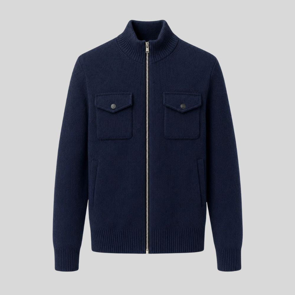 Structured wool jacket