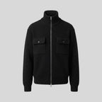 Ribbed zip jacket